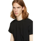 Rick Owens Black Short Level T-Shirt