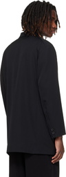 YOHJI YAMAMOTO Black Double Button Blazer