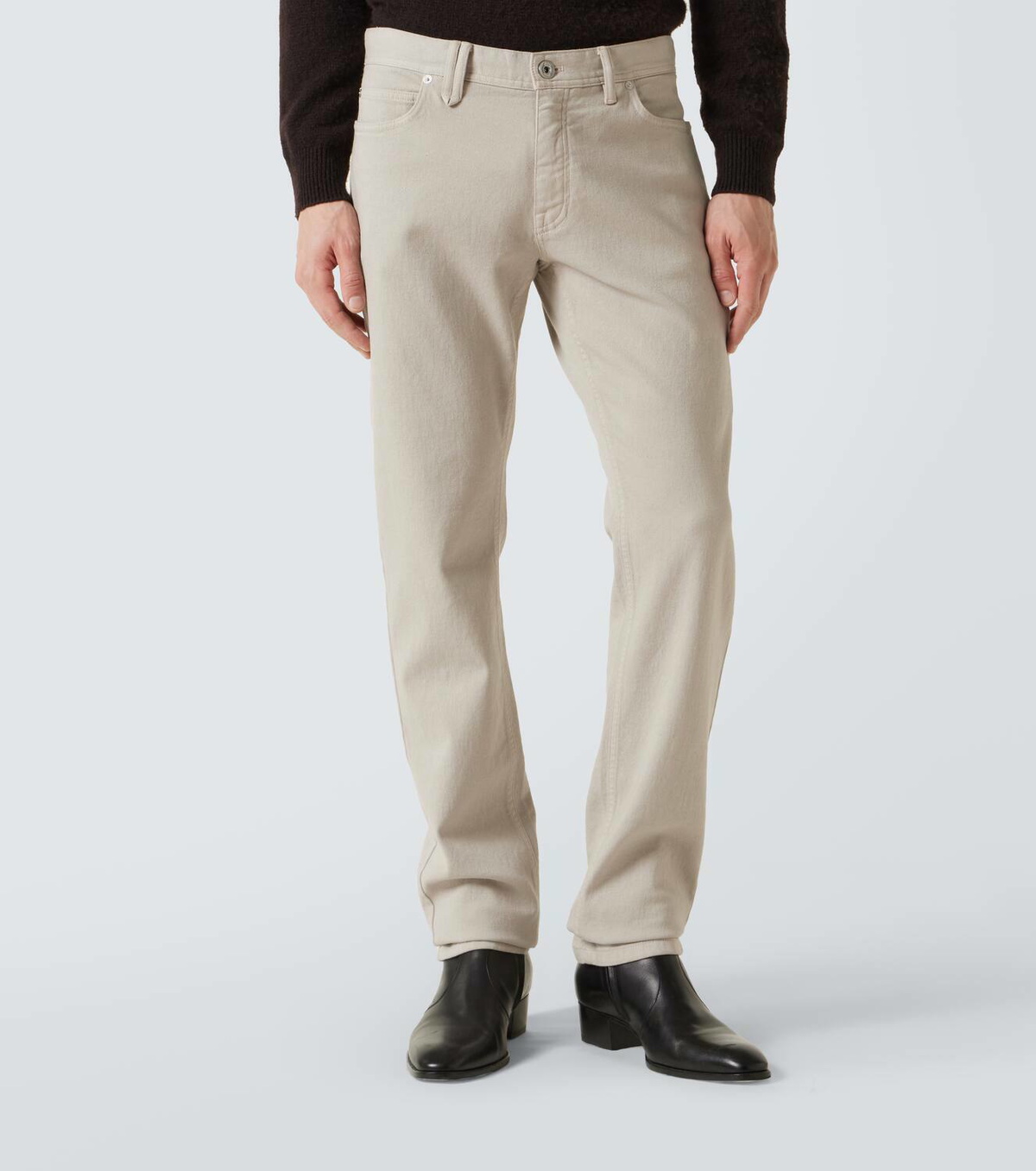Brioni Mid-rise slim jeans