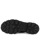 Alexander McQueen Men's Buckle Loafer in Black/Silver