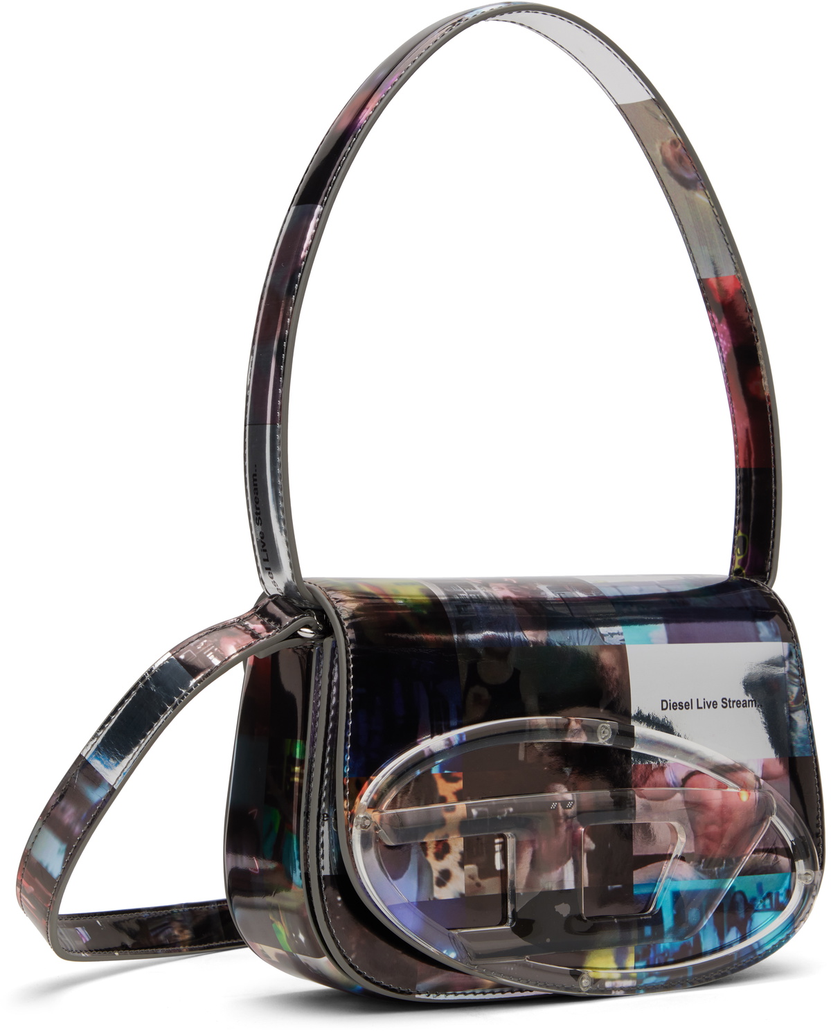トートバッグ DIESEL Multicolor Leather 1Dr Shoulder Bag Diesel Multicolor 1dr Bag Diesel