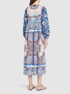 WEEKEND MAX MARA Ghiotto Printed Cotton Poplin Midi Dress