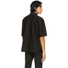 System Black Jersey Polo