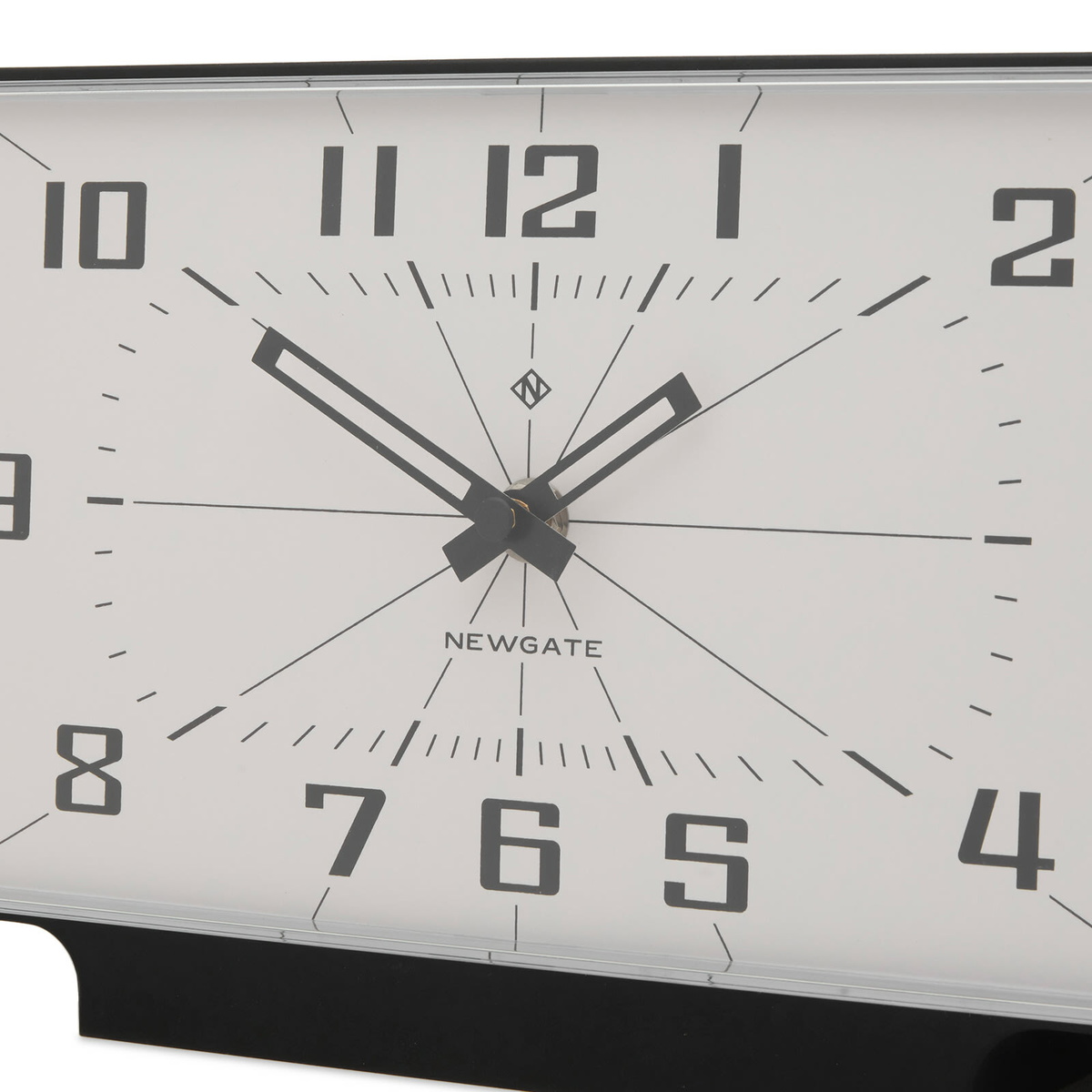 Newgate Clocks Planet Mantel Alarm Clock in Black 