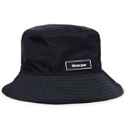 Moncler - Logo-Appliquéd Nylon Bucket Hat - Blue