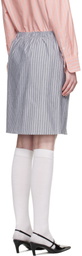 HommeGirls Black Boxer Pencil Midi Skirt