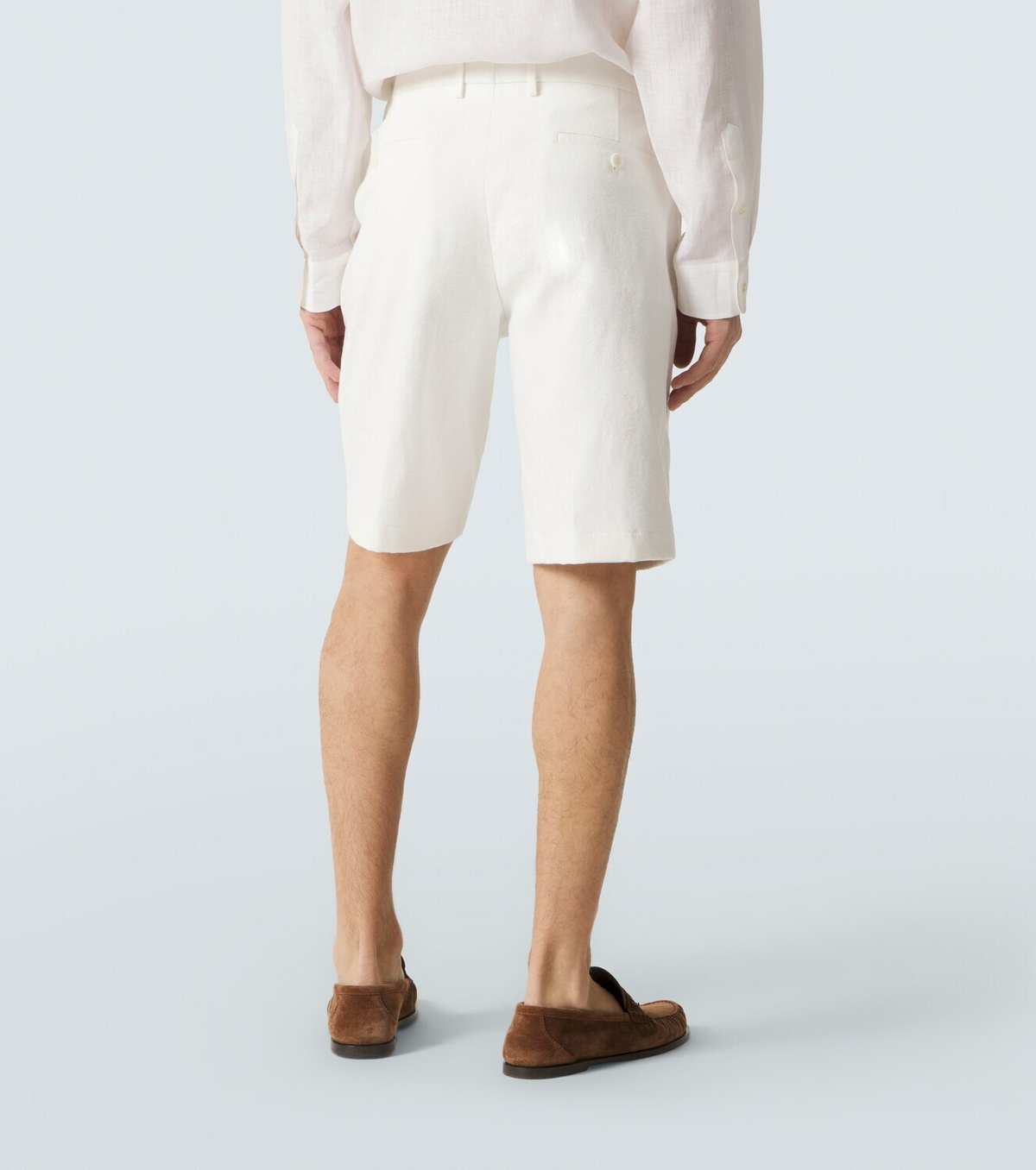 Etro Cotton-blend Bermuda shorts