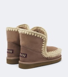 Mou 18 shearling-lined suede ankle boots