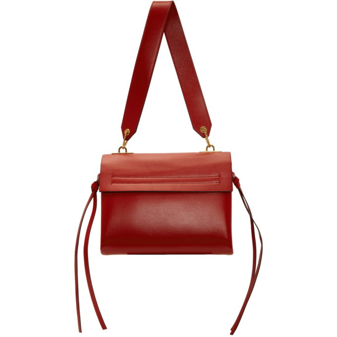 Valentino Rouge Pur Leather Small VRING Crossbody Bag Valentino