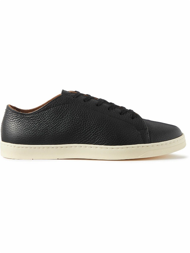 Photo: George Cleverley - Full-Grain Leather Sneakers - Black