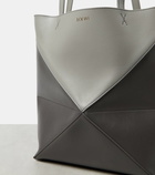 Loewe Puzzle Fold leather tote bag
