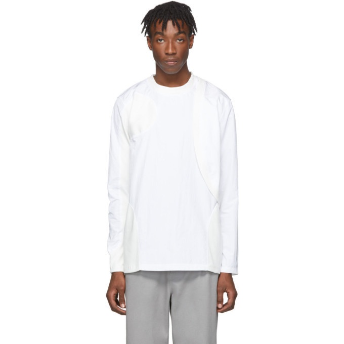 Photo: Post Archive Faction PAF White 2.0 Center Long Sleeve T-Shirt