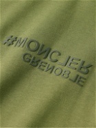 Moncler Grenoble - Logo-Appliquéd Cotton-Jersey T-Shirt - Green