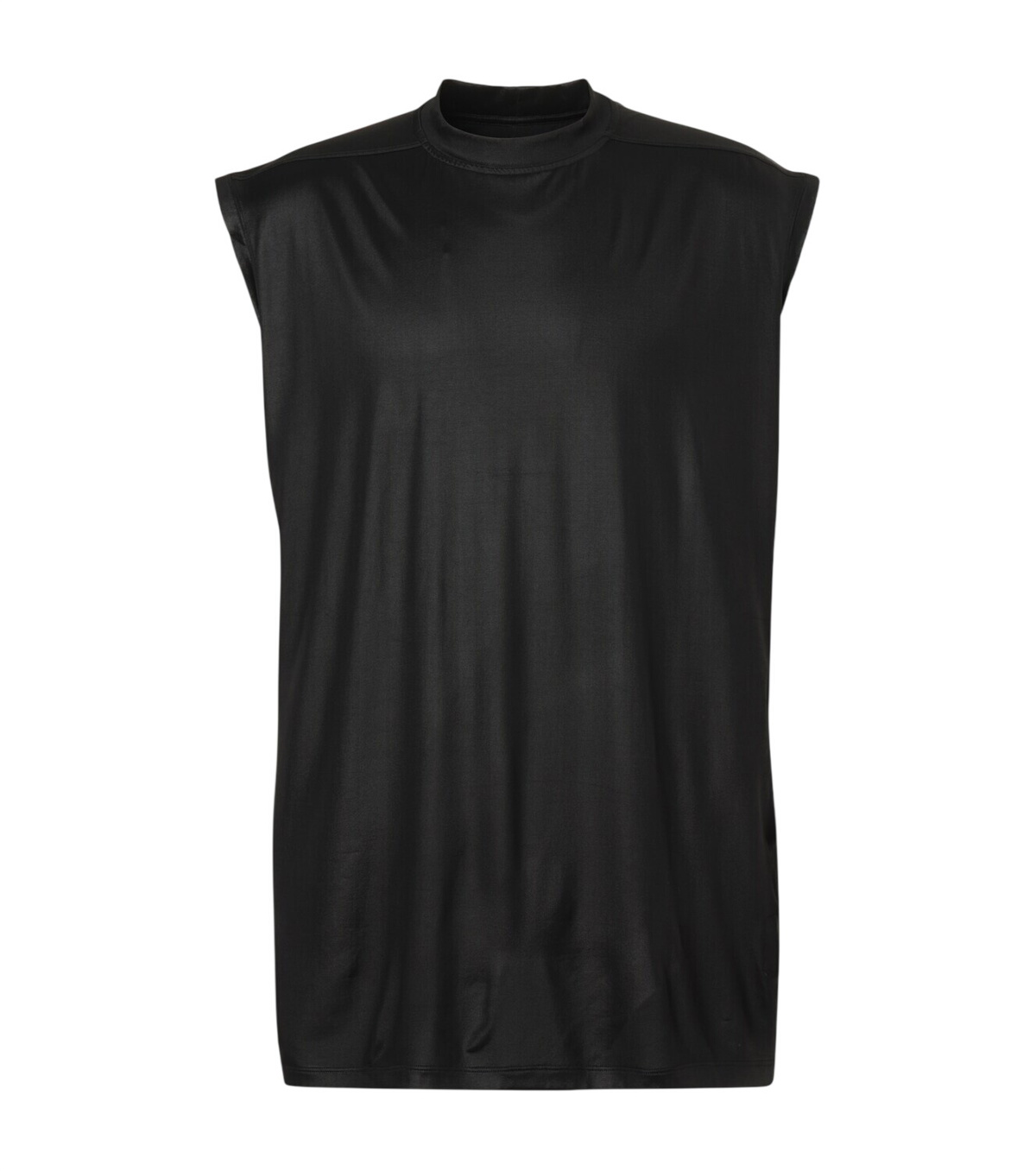 Rick Owens Black Cut-Out Rod Tank Top Rick Owens