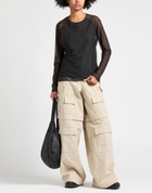 Y-3 Womens T-shirt in Black