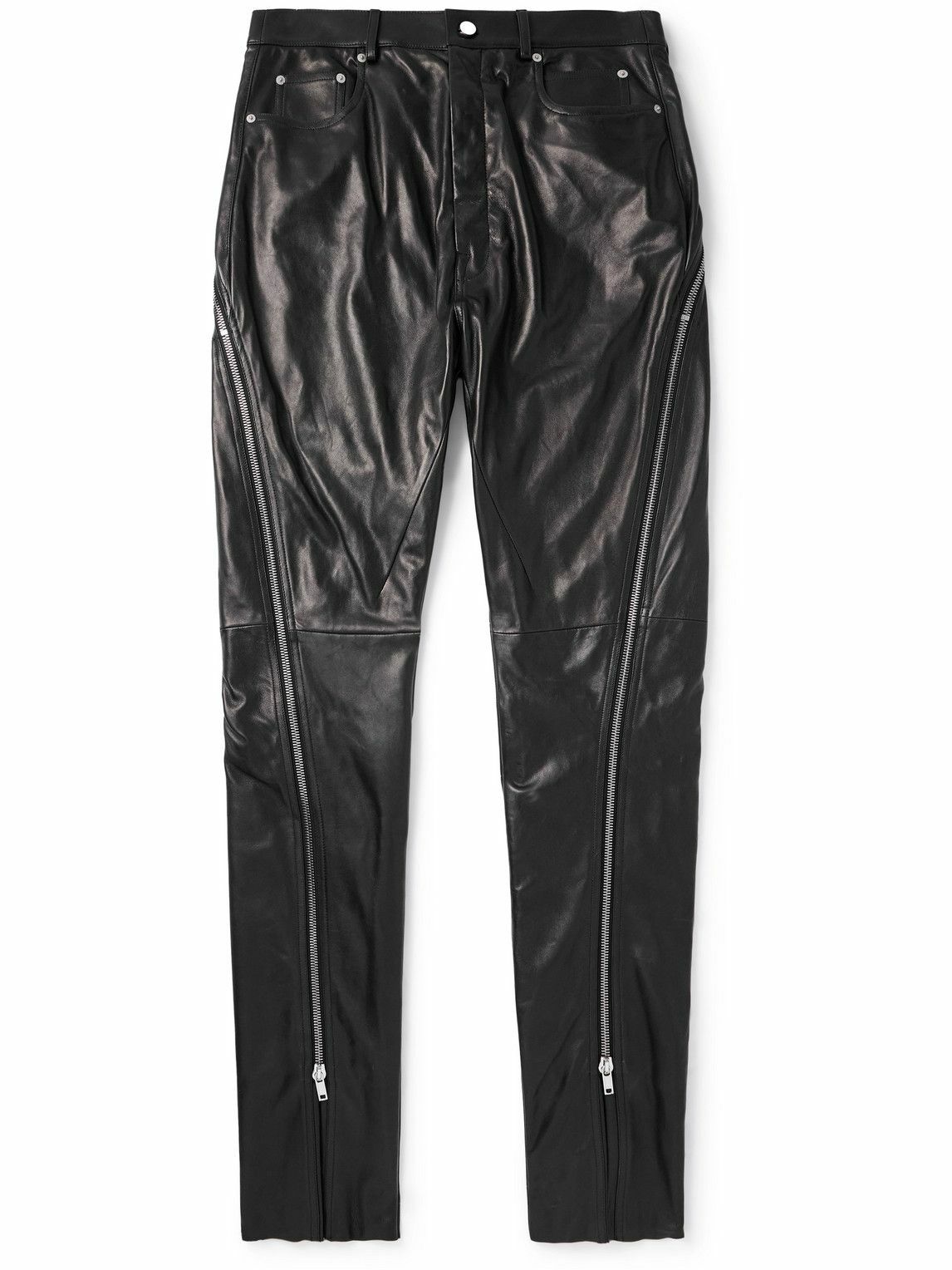 Rick Owens bolanbanana風 ジッパーブラックスラックス Bolan Banana in Black – SVRN