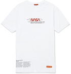 Heron Preston - Printed Cotton-Jersey T-Shirt - White