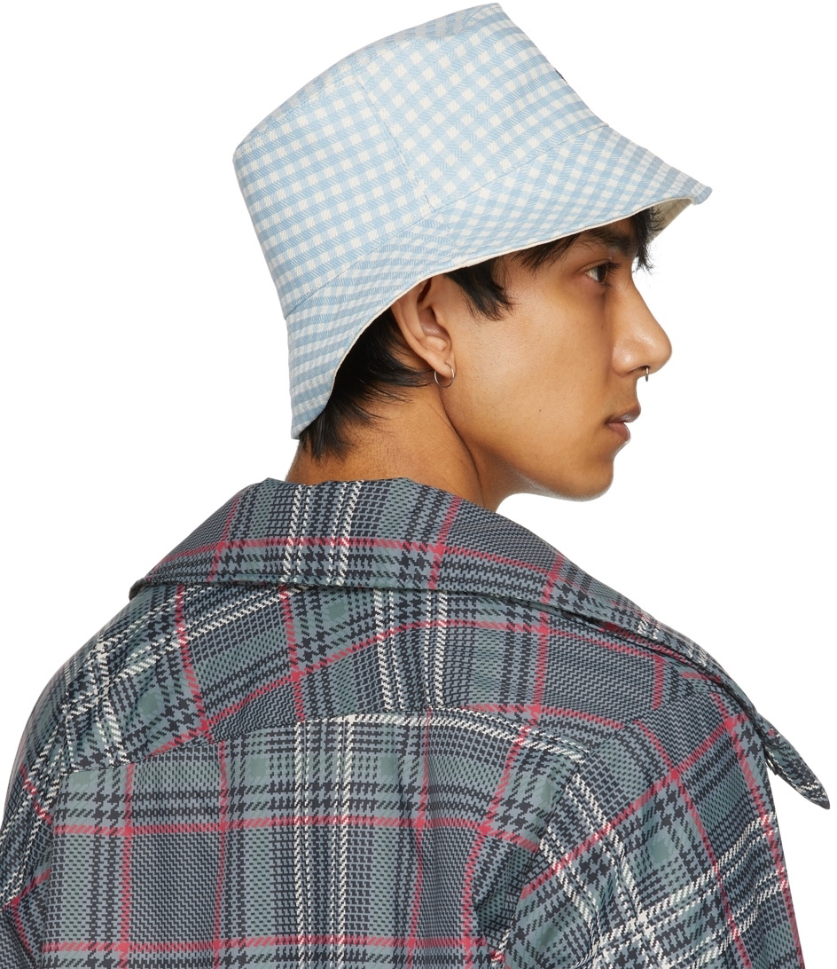 Vivienne Westwood Blue Patsy Bucket Hat Vivienne Westwood