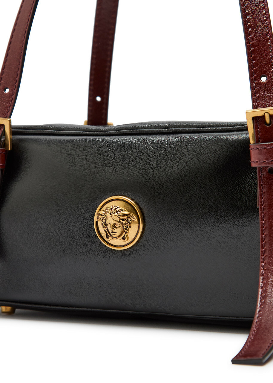 Versace Small Leather Shoulder bag - Black - One Size