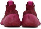 adidas x Humanrace by Pharrell Williams SSENSE Exclusive Burgundy Humanrace Sichona Sneakers