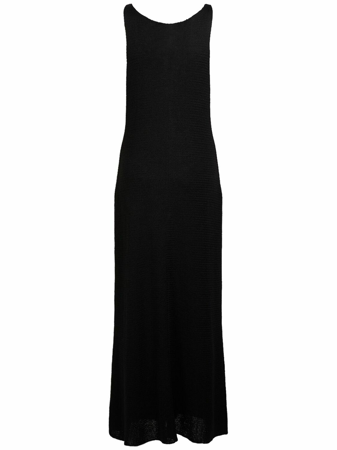 the row linen dress The Row Nareen Dress in Dune