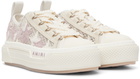 AMIRI Off-White Mesh Stars Court Low Sneakers
