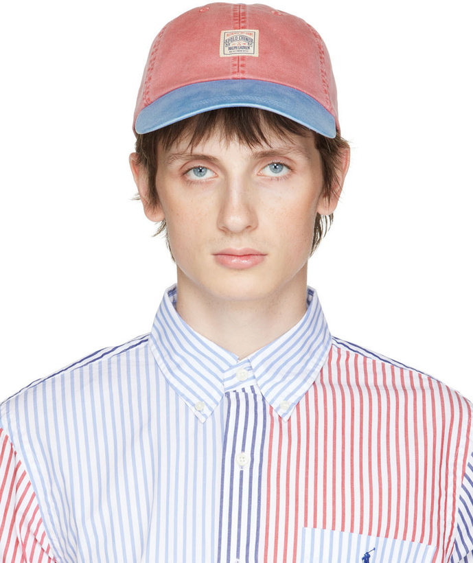 Photo: Polo Ralph Lauren Red & Blue Long-Bill Cap