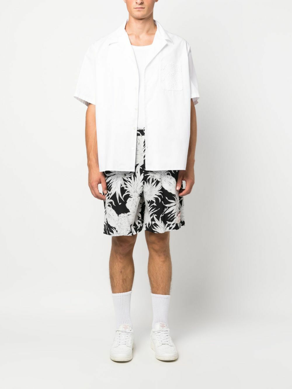 ショートパンツ VALENTINO SS24 White cotton blend shorts (4B0RD0G575Y 0BO) Cotton and wool tweed shorts in white - Valentino | Mytheresa