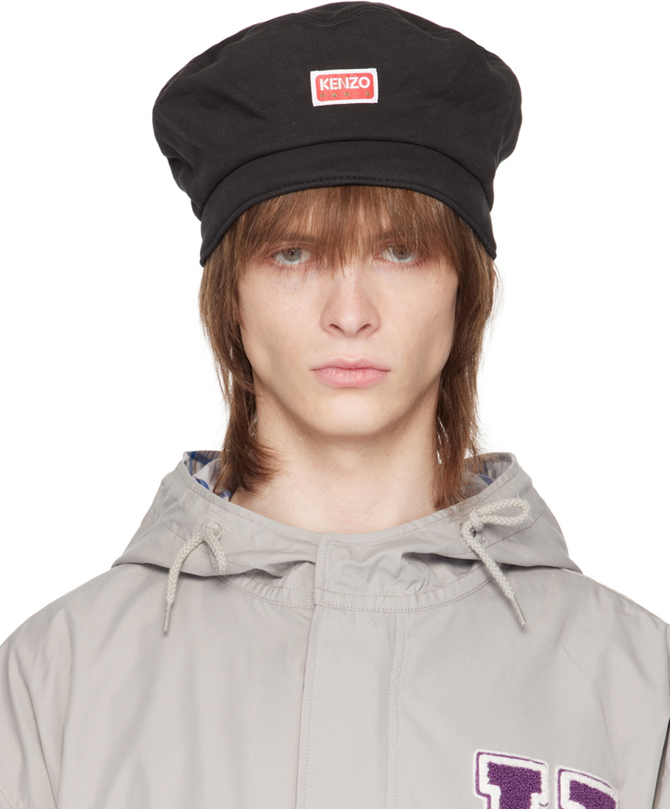 【Kenzo】ロゴ embroideredウール beret Kenzo - Logo embroidered wool beret Kenzo