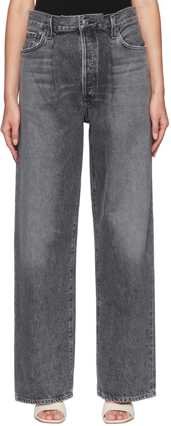 AGOLDE Grey Dax Jeans AGOLDE