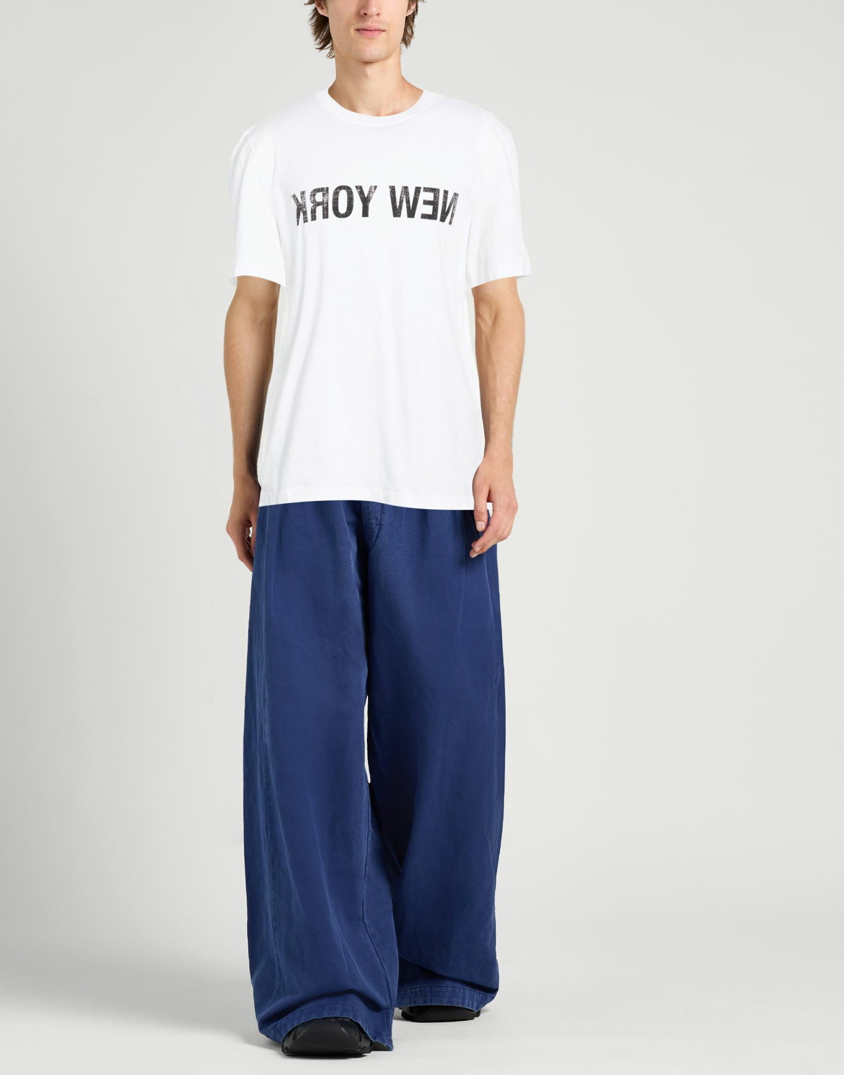 Helmut Lang Mens T-shirt in White