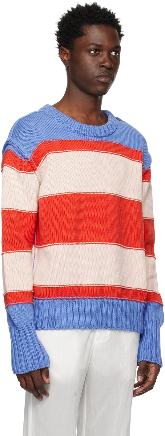 Edward Cuming Multicolor Striped Sweater