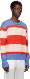 Edward Cuming Multicolor Striped Sweater