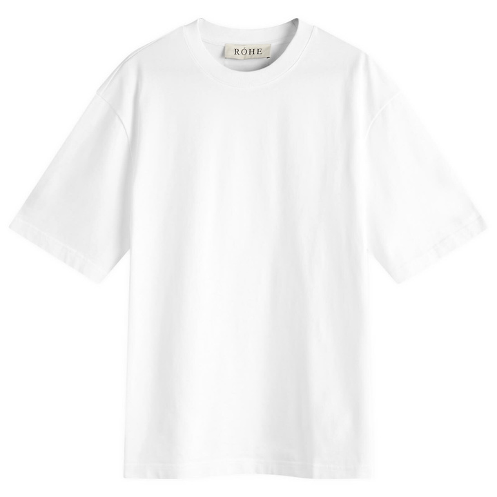 Photo: Róhe Men's Oversized T-Shirt in Optic White