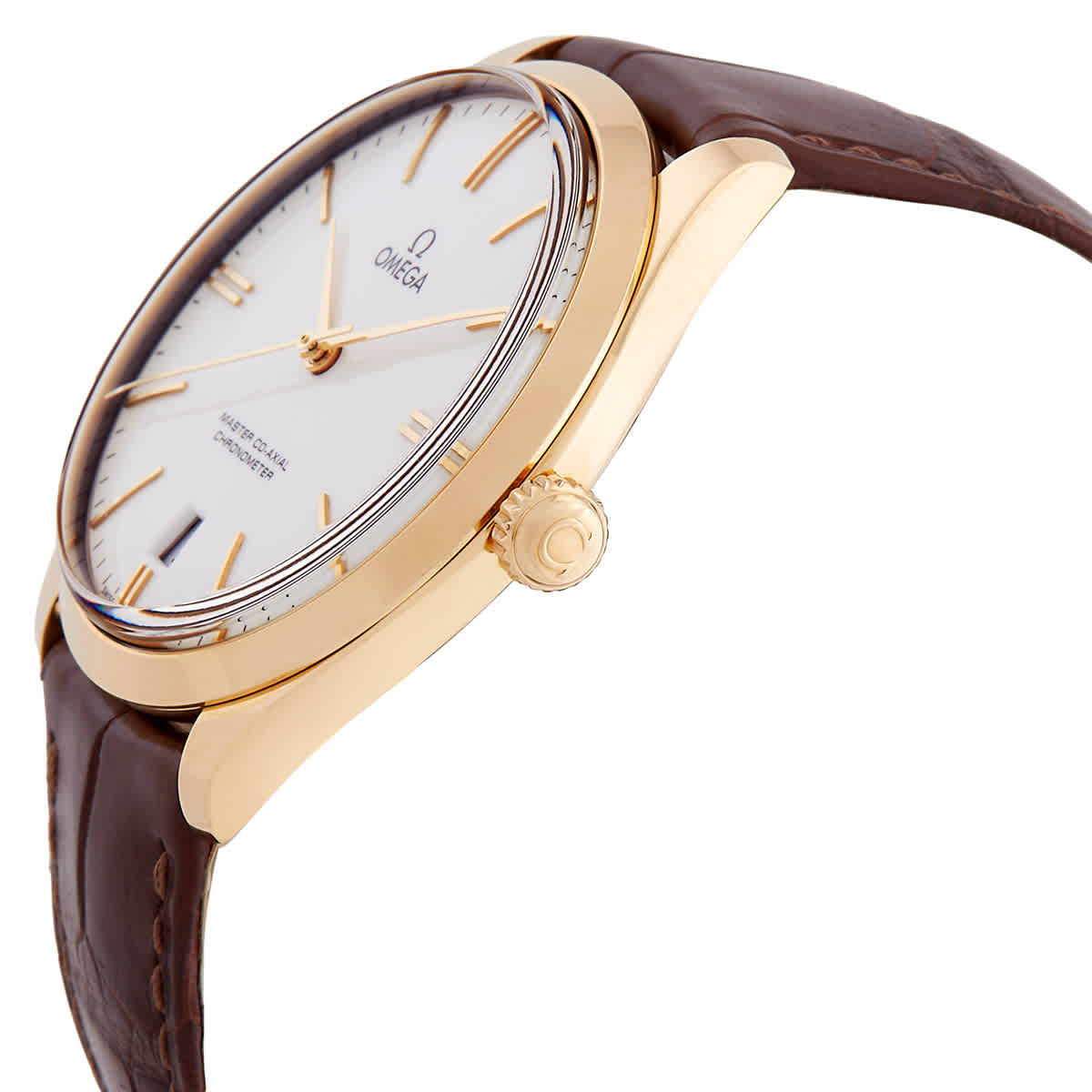 Omega Limited Edition De Ville Tresor Hand Wind Chronometer White Dial Mens Watch 432.53.40.21.09.001