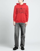 Lanvin Mens Sweatshirt in Tomato red