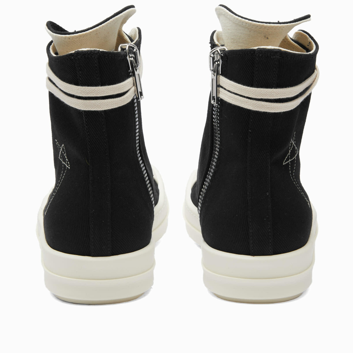 Rick Owens DRKSHDW Women's Hi-Top Top Sneakers in Black