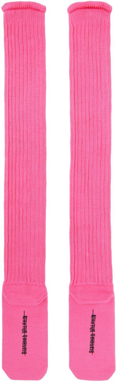Bernhard Willhelm Pink Cotton Socks