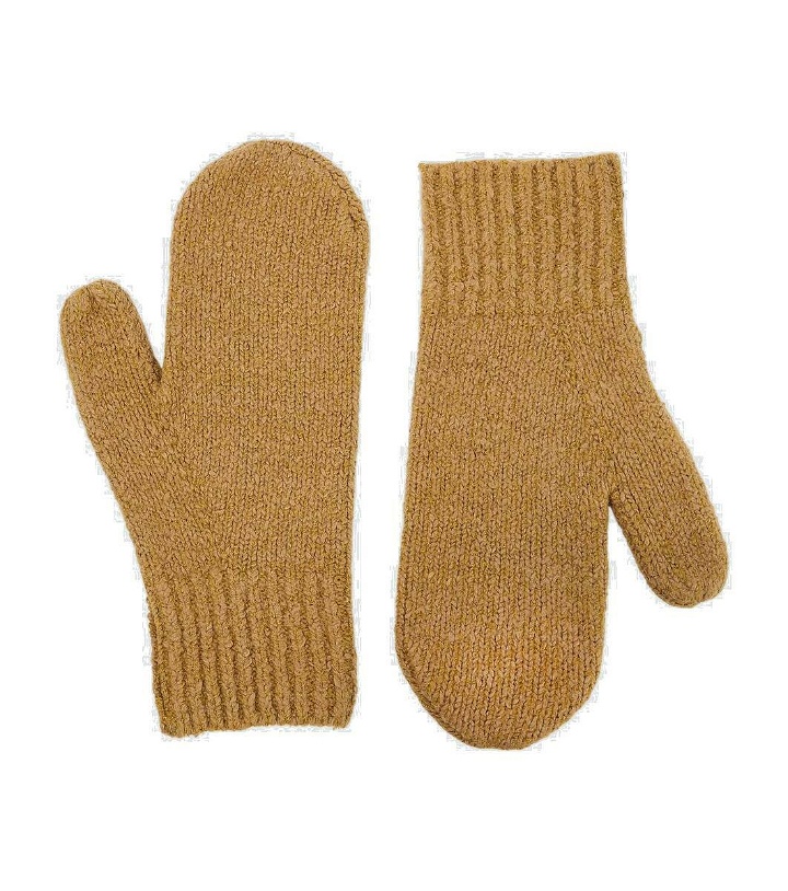 Photo: Acne Studios Wool-blend mittens
