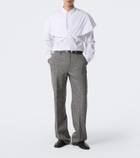Dries Van Noten Caped cotton poplin shirt