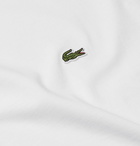 Lacoste - Logo-Appliquéd Pima Cotton-Jersey T-Shirt - White