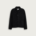 Universal Works Men's Bouclet Fleece Lancaster Jacket in Charcoal