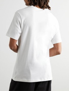 Nike - NSW Air Logo-Print Cotton-Jersey T-Shirt - White