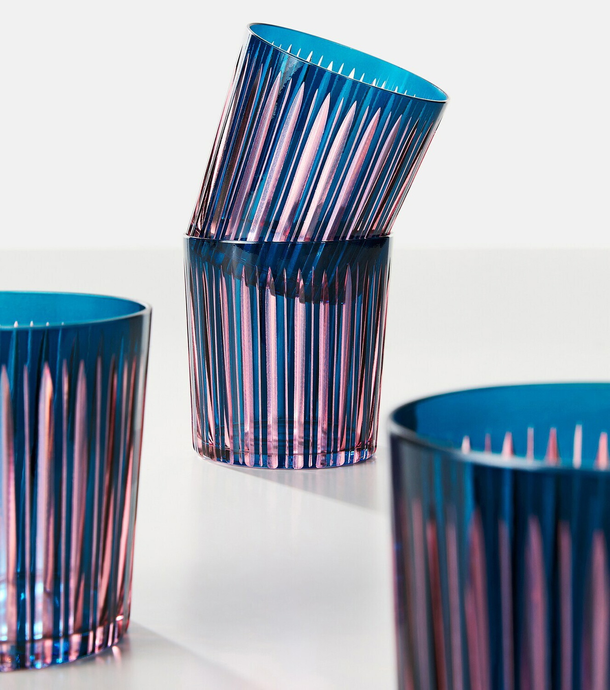 L'Objet Prism set of 4 glasses