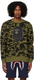 BAPE Khaki 1st Camo Bape Sweatshirt