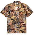 YMC - Malick Camp-Collar Printed Cotton-Blend Shirt - Multi