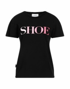 Shoe Womens T-shirt in Black