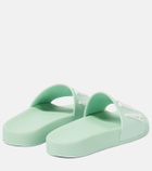 Amiri Logo rubber slides