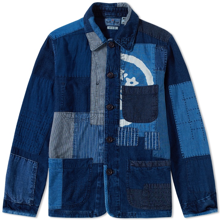 Photo: Blue Blue Japan Patchwork Coverall Jacket
