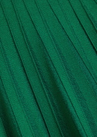 Simkhai Margoux Ribbed Stretch-knit Midi Skirt Green